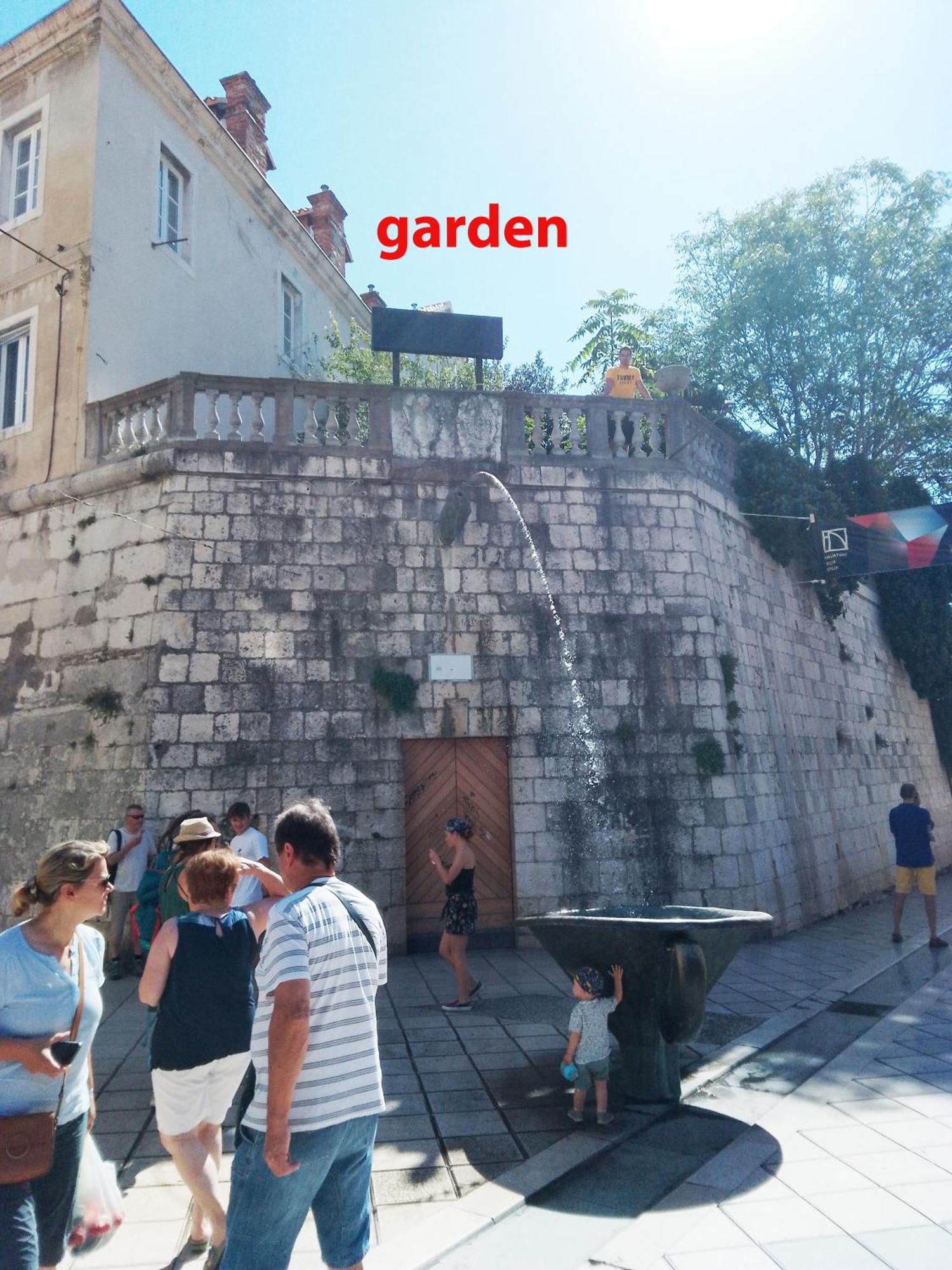 Garden Apartment Split Exterior foto